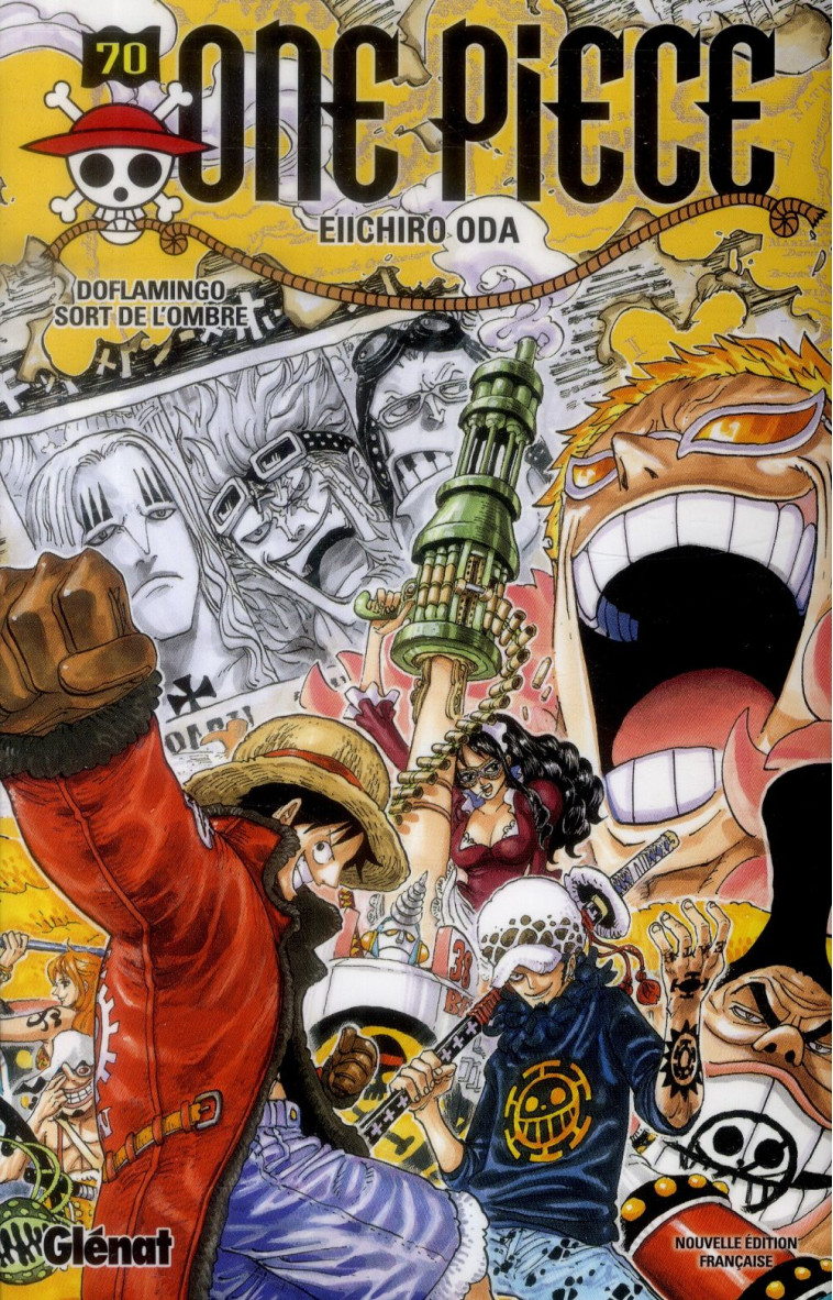 ONE PIECE - EDITION ORIGINALE - TOME 70 - DOFLAMINGO SORT DE L'OMBRE - ODA EIICHIRO - Glénat