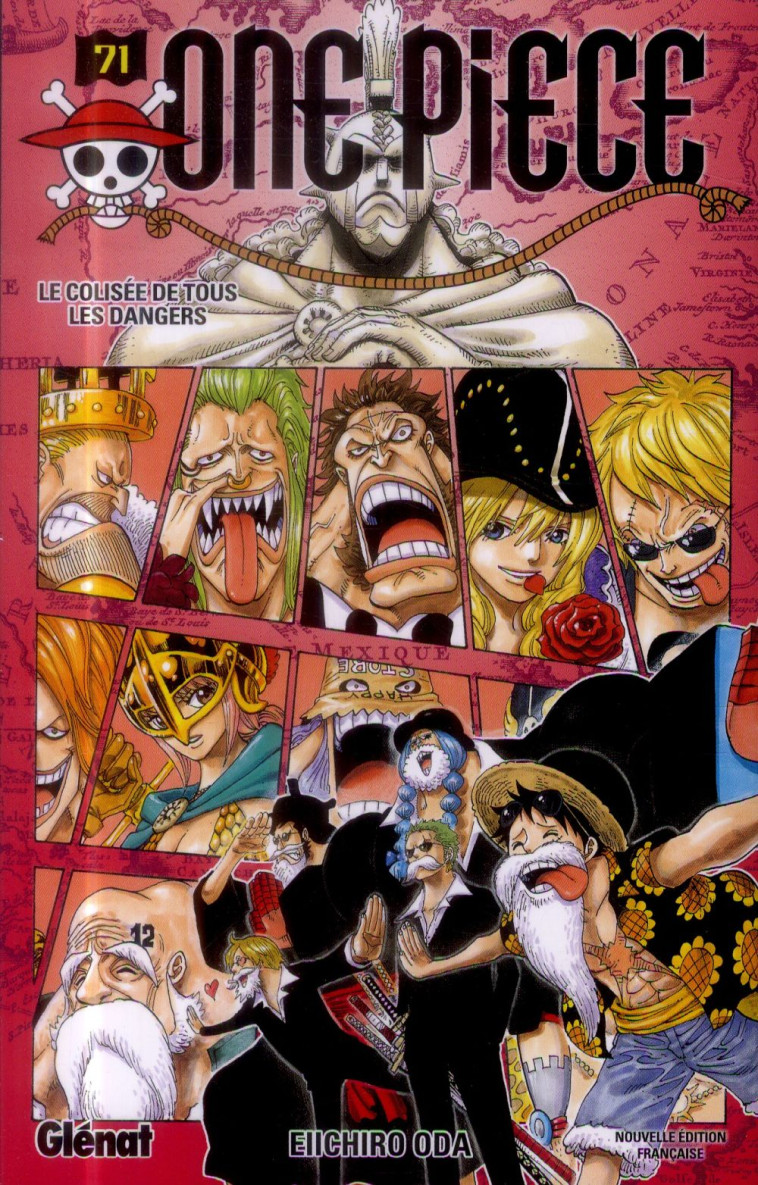 ONE PIECE - EDITION ORIGINALE - TOME 71 - LE COLISEE DE TOUS LES DANGERS - ODA EIICHIRO - Glénat