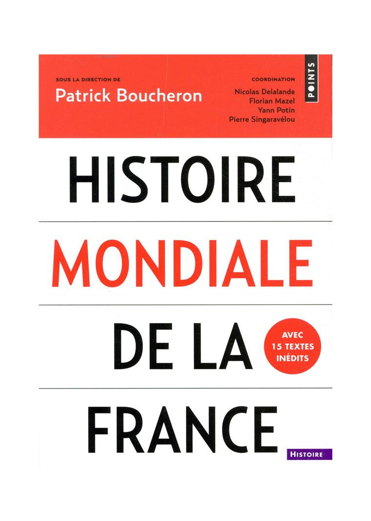 HISTOIRE MONDIALE DE LA FRANCE - COLLECTIF - POINTS