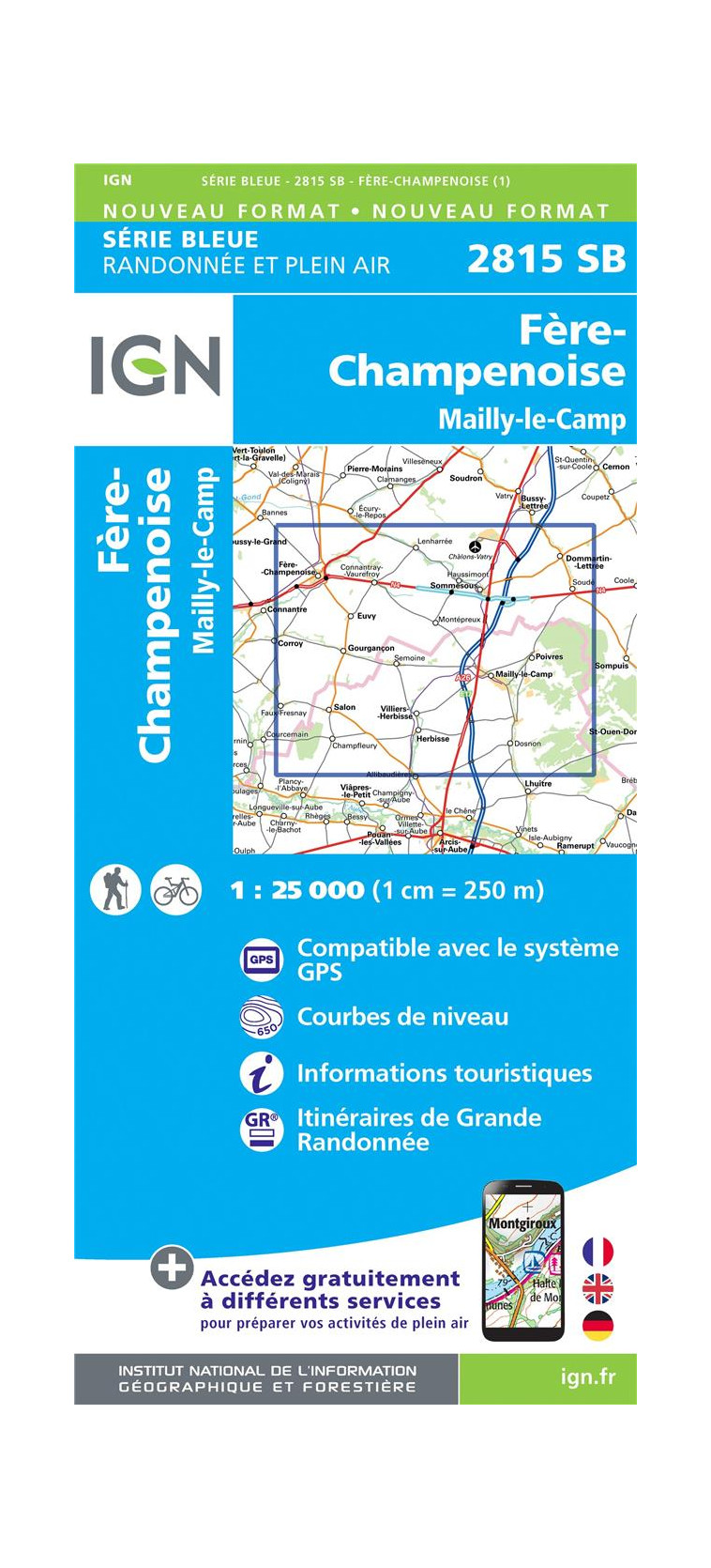 2815SB FERE-CHAMPENOISE/MAILLY LE CAMP - XXX - MICHELIN