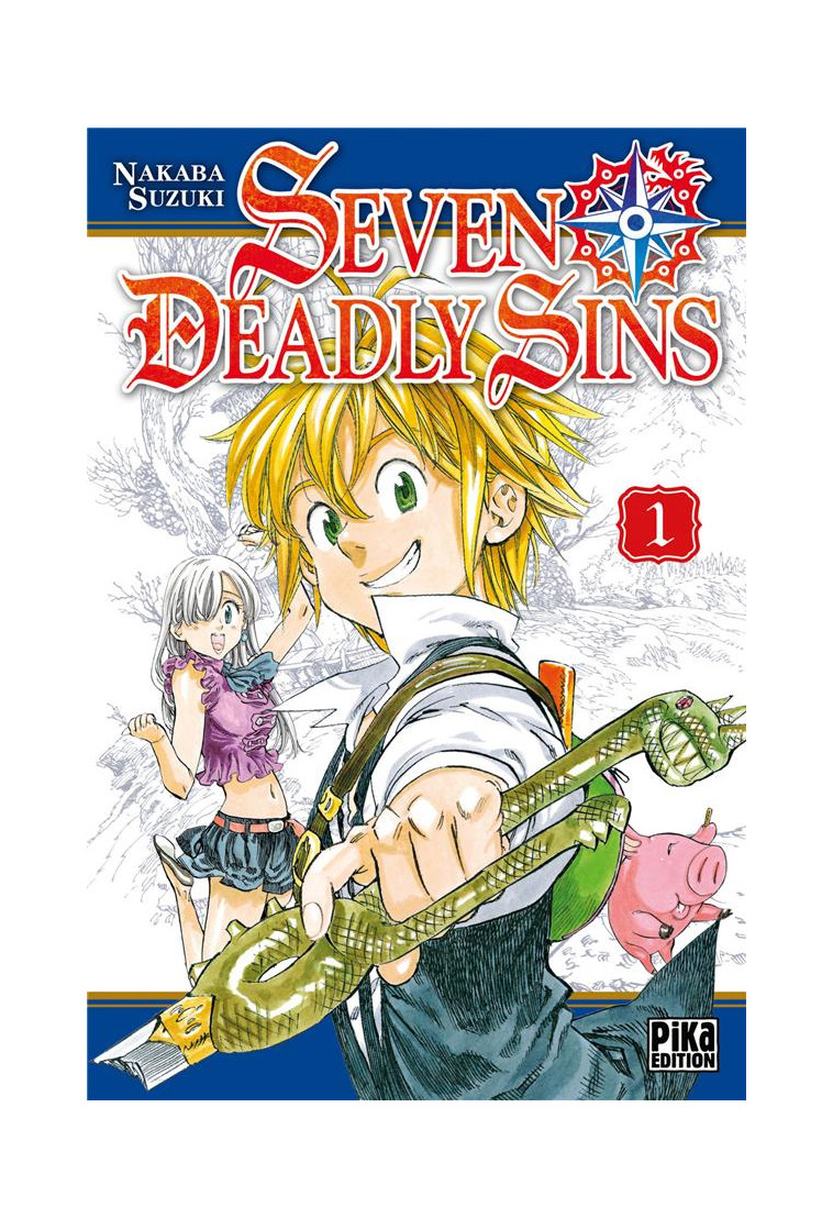 SEVEN DEADLY SINS T01 - SUZUKI NAKABA - Pika