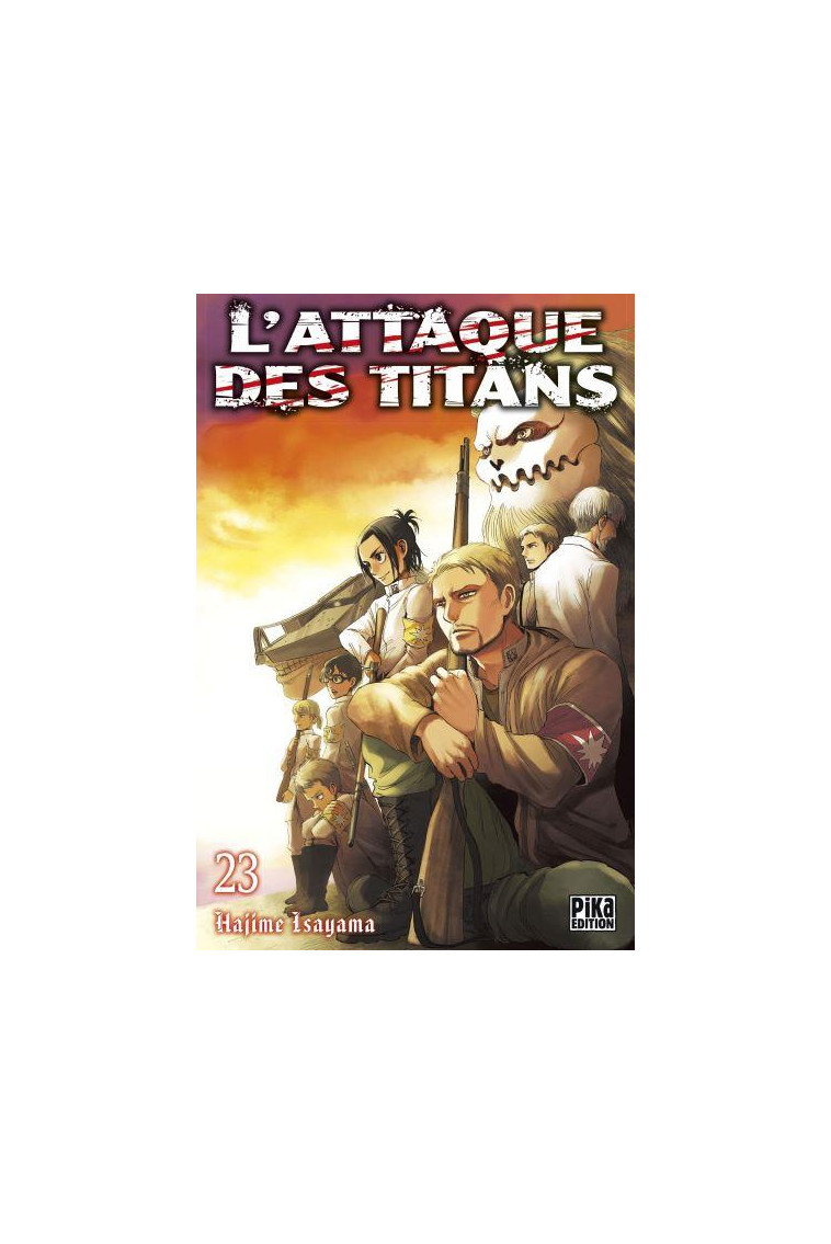 L'ATTAQUE DES TITANS T23 - ISAYAMA HAJIME - Pika