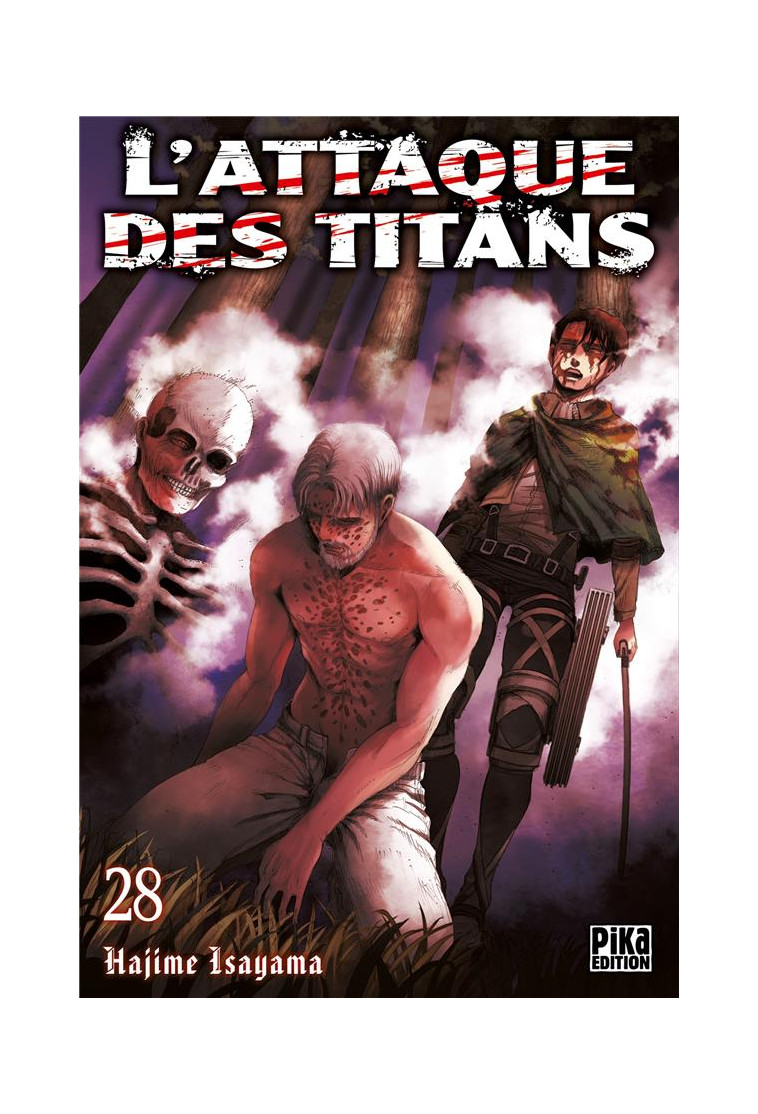 L'ATTAQUE DES TITANS T28 - ISAYAMA HAJIME - PIKA