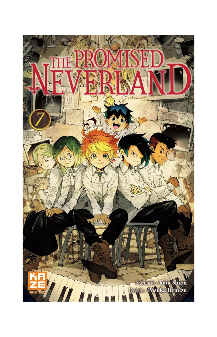 THE PROMISED NEVERLAND T07 - DEMIZU/SHIRAI - KAZE