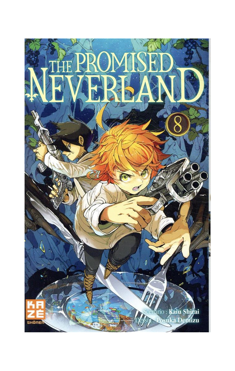 THE PROMISED NEVERLAND T08 - DEMIZU/SHIRAI - KAZE