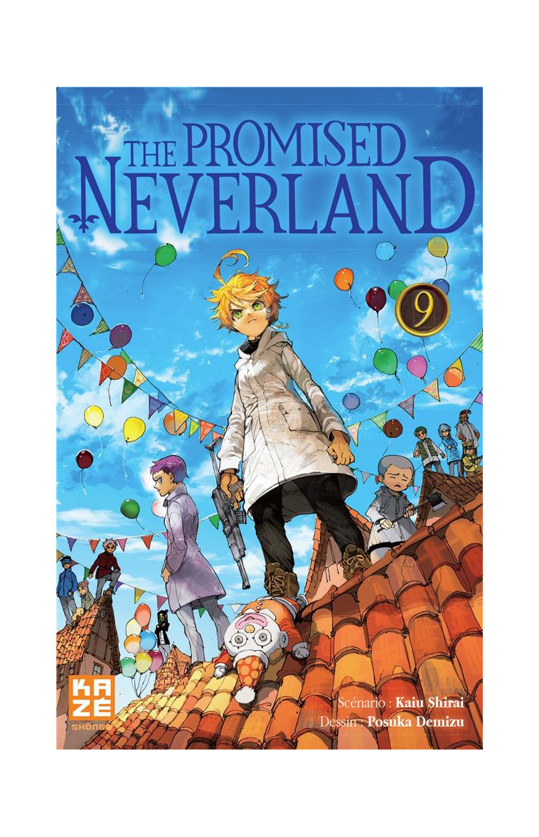 THE PROMISED NEVERLAND T09 - DEMIZU/SHIRAI - KAZE