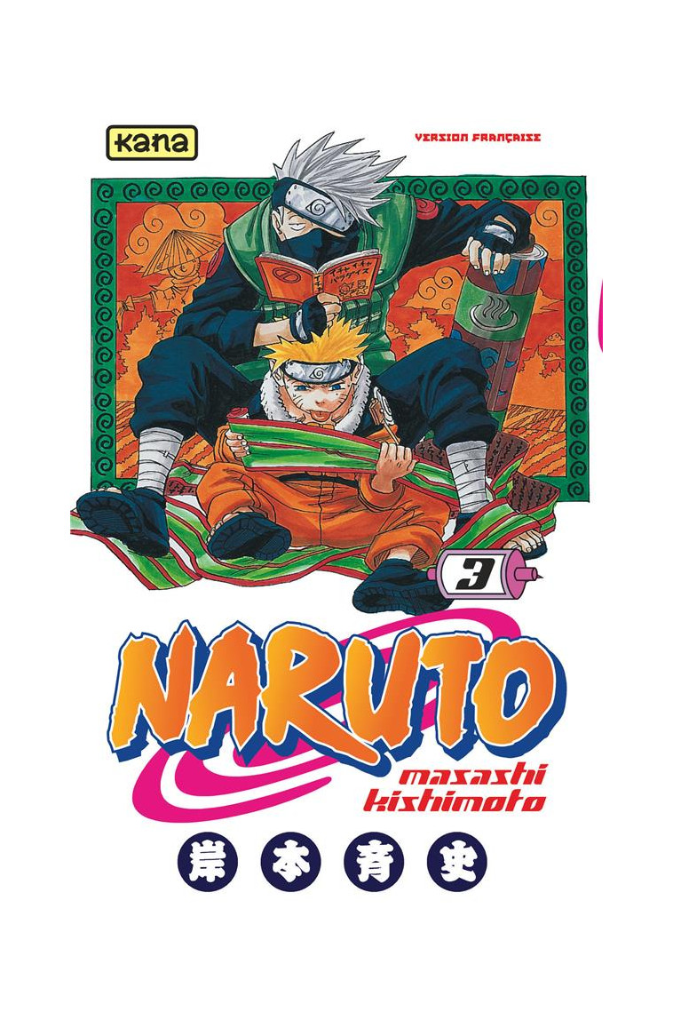 NARUTO - TOME 3 - MASASHI KISHIMOTO - DARGAUD