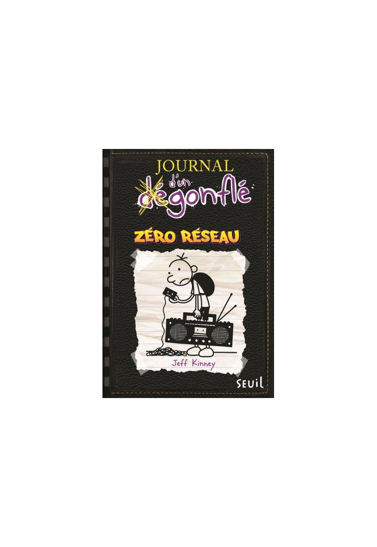 JOURNAL D'UN DEGONFLE - TOME 10 - ZERO RESEAU - JOURNAL D'UN DEGONFLE, TOME 10 - KINNEY JEFF - Seuil Jeunesse