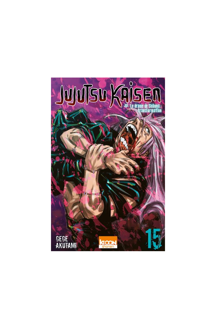 JUJUTSU KAISEN T15 - AKUTAMI GEGE - KI-OON