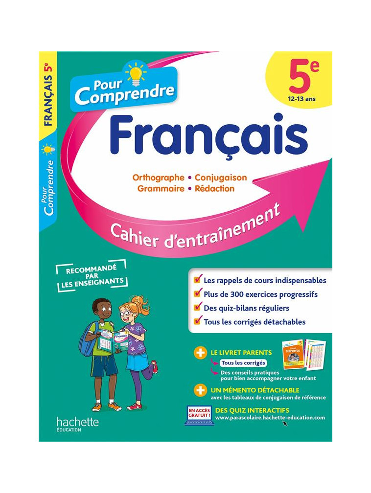 POUR COMPRENDRE FRANCAIS 5E - LISLE/AMIET - HACHETTE