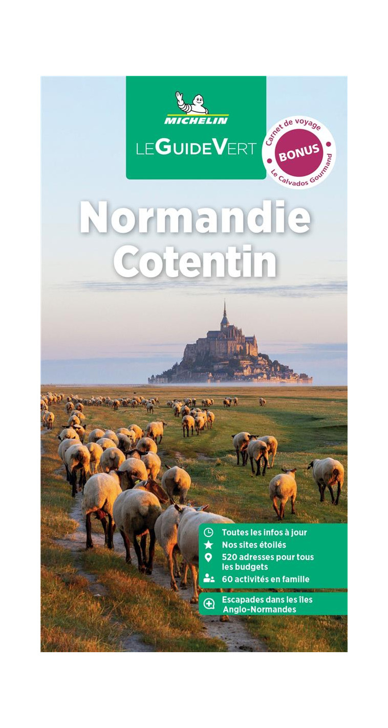 GUIDE VERT NORMANDIE COTENTIN - XXX - MICHELIN