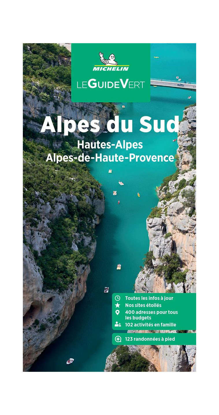 GUIDE VERT ALPES DU SUD, HAUTES-ALPES, ALPES-DE-HAUTE-PROVENCE MICHELIN - XXX - MICHELIN