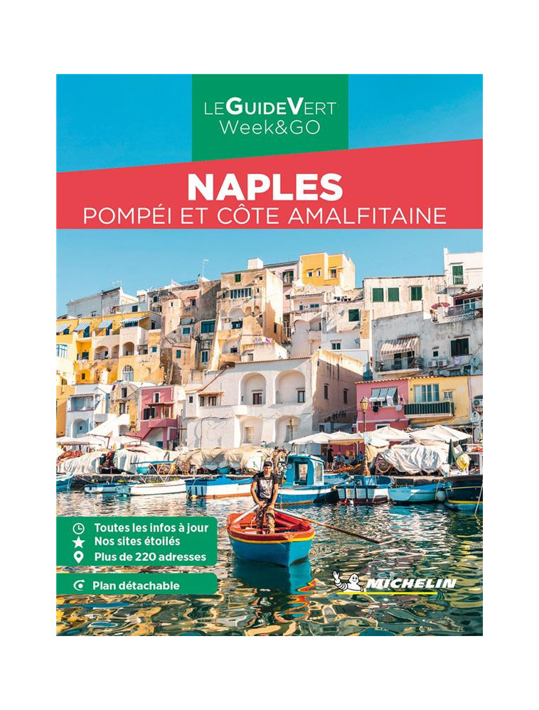 GUIDE VERT WEEK&GO NAPLES POMPEI ET LA COTE AMALFITAINE MICHELIN - XXX - MICHELIN