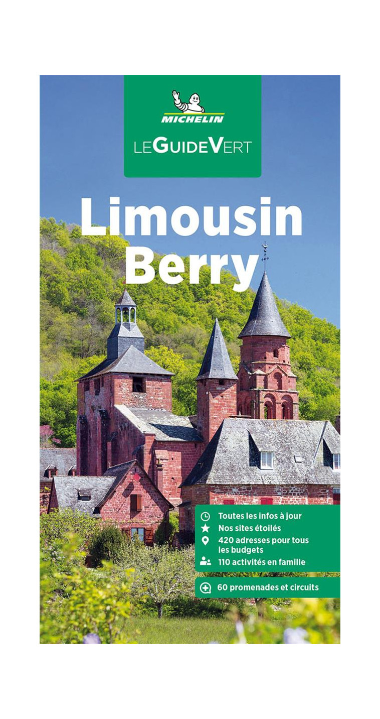 GUIDE VERT LIMOUSIN  BERRY MICHELIN - XXX - MICHELIN