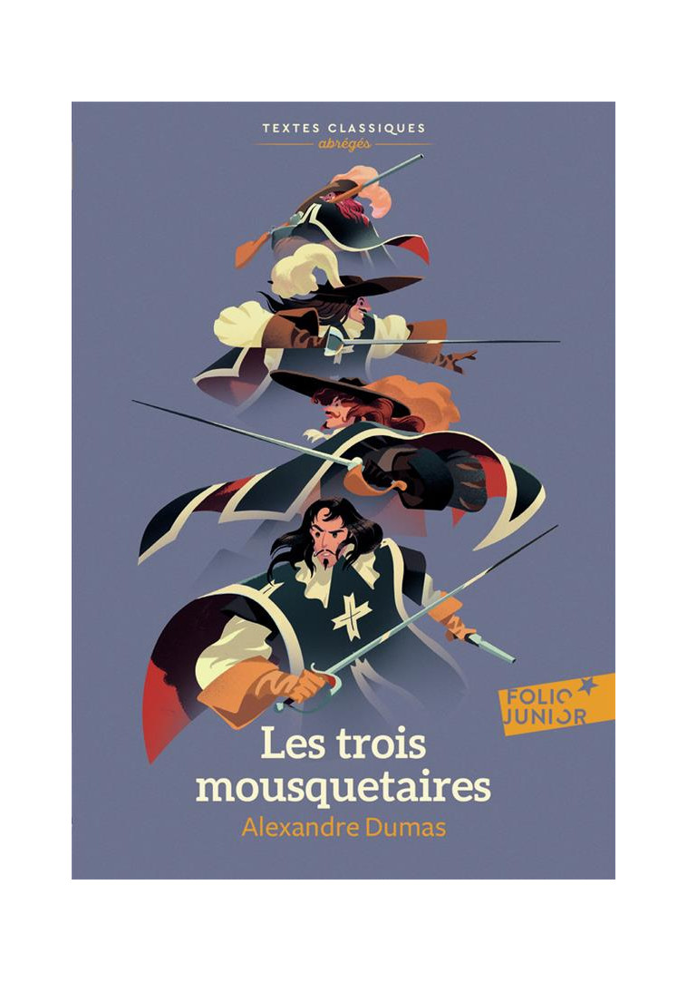 LES TROIS MOUSQUETAIRES - VERSION ABREGEE - DUMAS ALEXANDRE - GALLIMARD