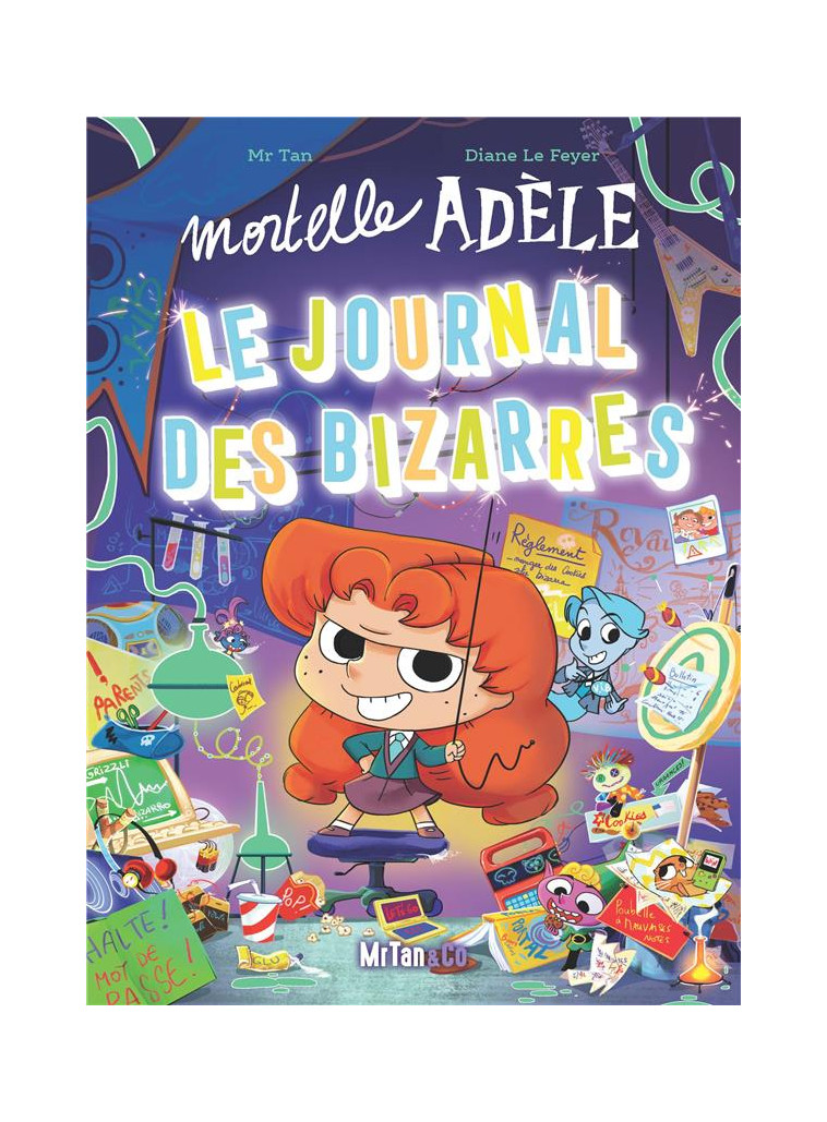 MORTELLE ADELE - LE JOURNAL DES BIZARRES - MR TAN/LE FEYER - PLUME APP