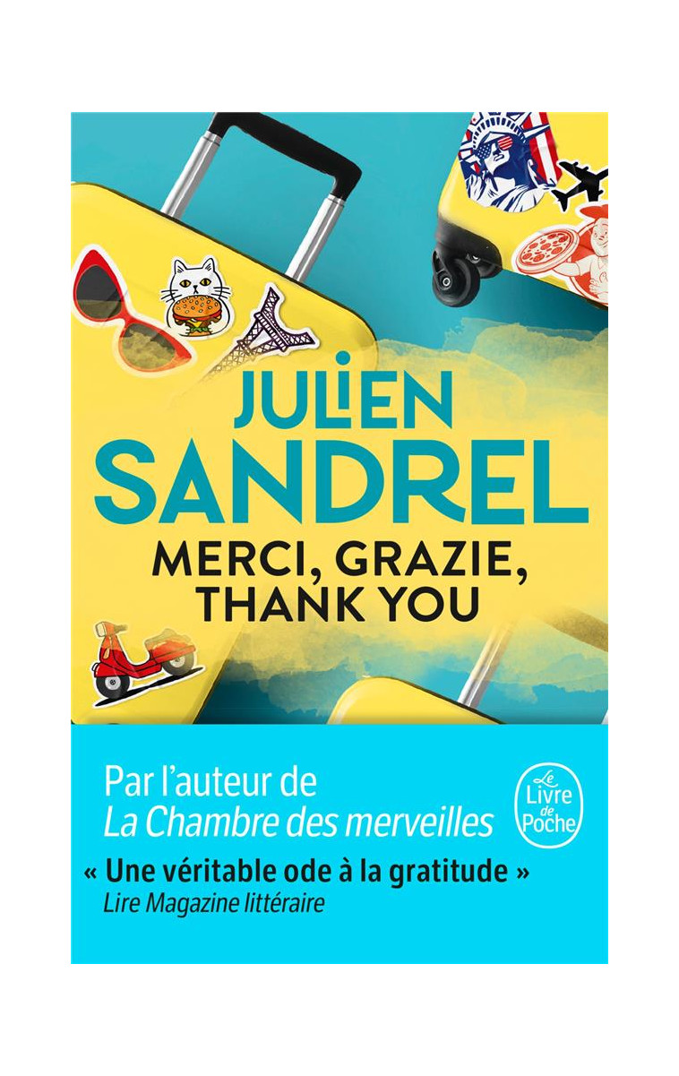 MERCI, GRAZIE, THANK YOU - SANDREL JULIEN - LGF/Livre de Poche