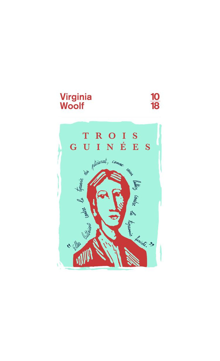 TROIS GUINEES - WOOLF VIRGINIA - 10 X 18