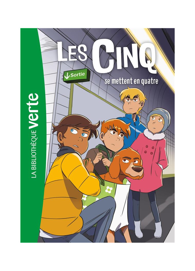 LE CLUB DES CINQ - T30 - LES CINQ NED 30 - LES CINQ SE METTENT EN QUATRE - BLYTON ENID - HACHETTE