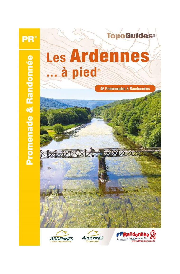 LES ARDENNES... A PIED - REF. D008 - COLLECTIF - FFRP