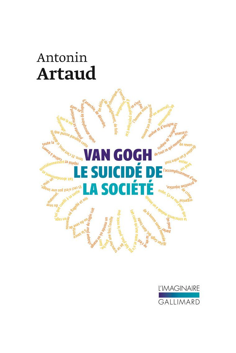 VAN GOGH LE SUICIDE DE LA SOCIETE - ARTAUD ANTONIN - GALLIMARD