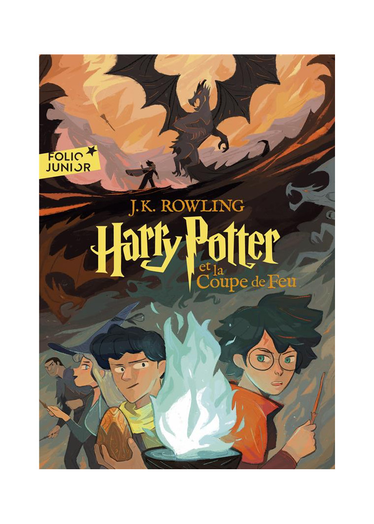 HARRY POTTER - IV - HARRY POTTER ET LA COUPE DE FEU - ROWLING J.K. - GALLIMARD