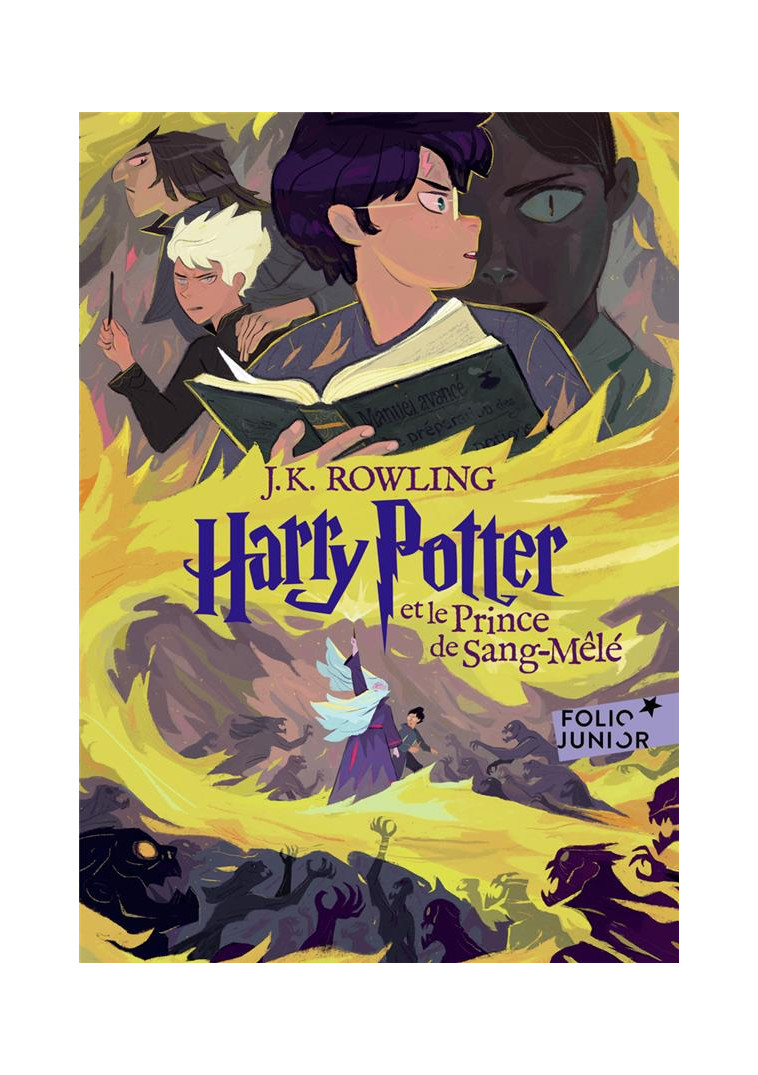 HARRY POTTER - VI - HARRY POTTER ET LE PRINCE DE SANG-MELE - ROWLING J.K. - GALLIMARD