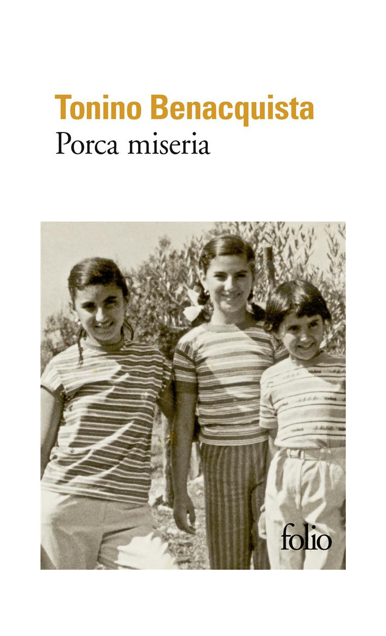 PORCA MISERIA - BENACQUISTA TONINO - GALLIMARD