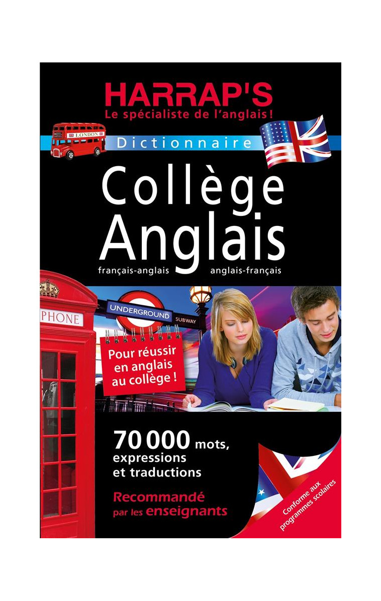 HARRAP-S COLLEGE FRANCAIS-ANGLAIS / ANGLAIS-FRANCAIS - COLLECTIF - LAROUSSE