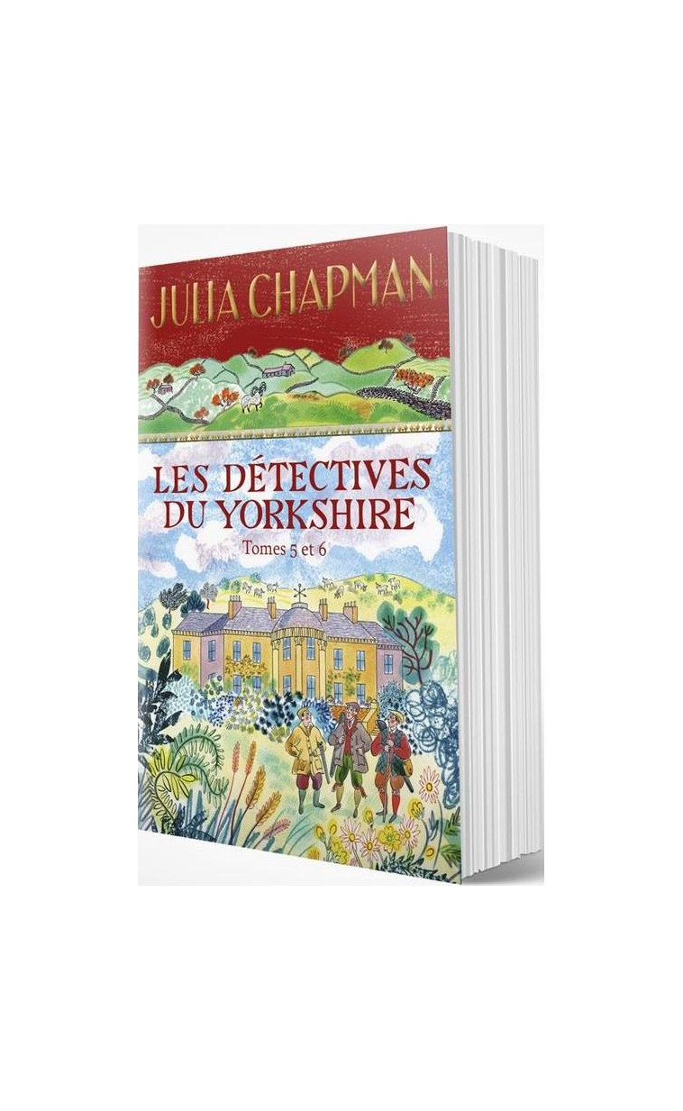 LES DETECTIVES DU YORKSHIRE - EDITION COLLECTOR - TOMES 5 & 6 - CHAPMAN JULIA - ROBERT LAFFONT