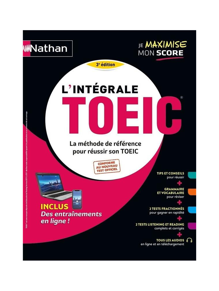 L-INTEGRALE TOEIC - 3E EDITION - 2023 - MURDOCH STERN/STULTS - CLE INTERNAT