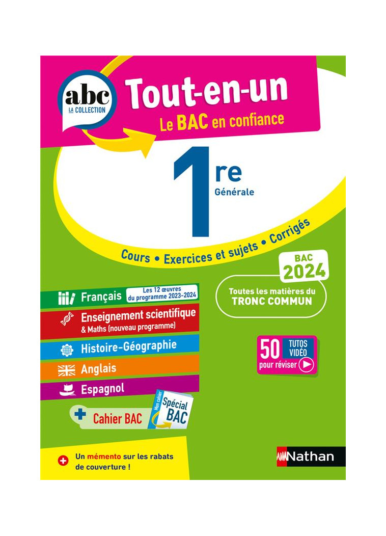 TOUT EN UN 1RE - PREST/BENBASSAT - CLE INTERNAT