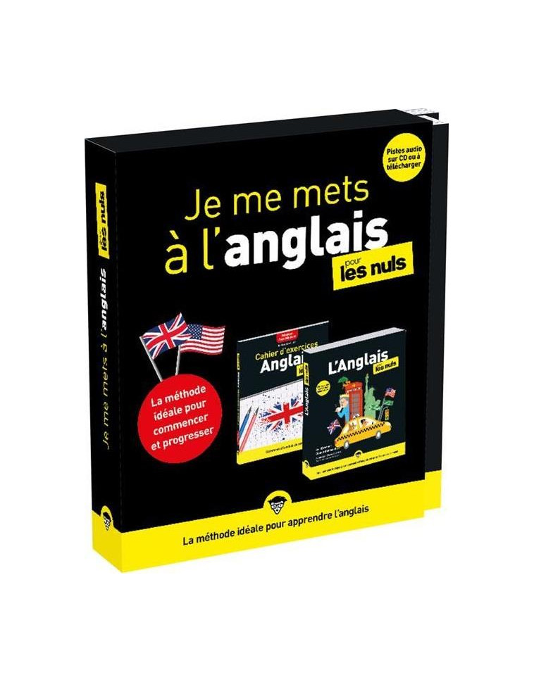 COFFRET - JE ME METS A L-ANGLAIS POUR LES NULS, 2E ED - BRENNER/RAIMOND - FIRST