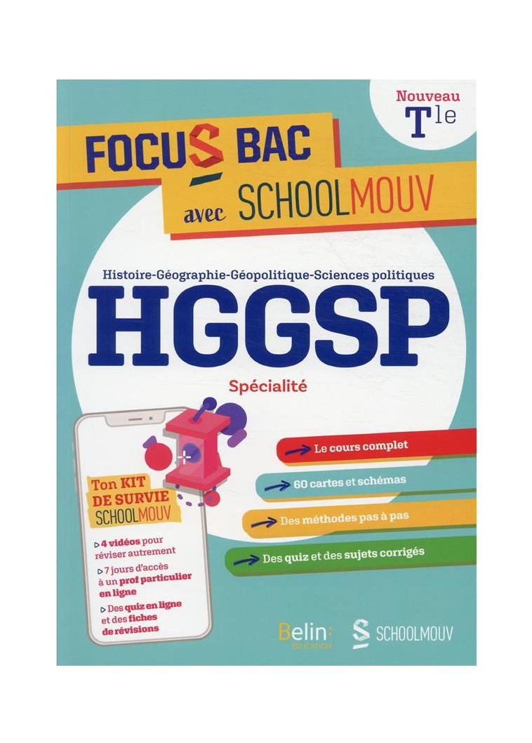 FOCUS BAC HGGSP SPECIALITE TERMINALE - DECROCHE TON BAC AVEC SCHOOLMOUV - DOUSTALY ANNE - BELIN