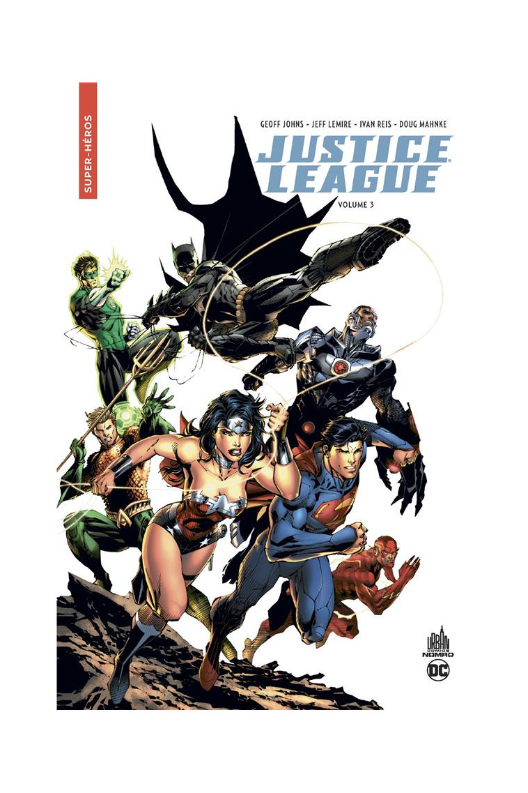 URBAN COMICS NOMAD : JUSTICE LEAGUE TOME 3 - LEMIRE JEFF/HA GENE - URBAN COMICS