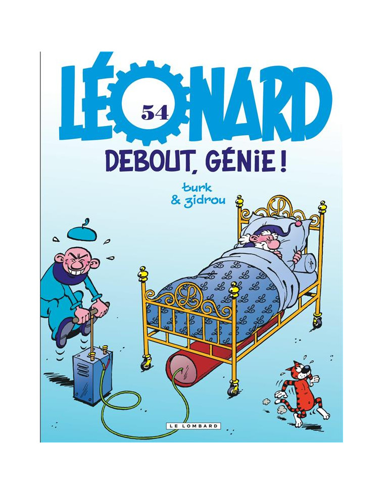 LEONARD - TOME 54 - DEBOUT, GENIE ! - TURK/ZIDROU - LOMBARD