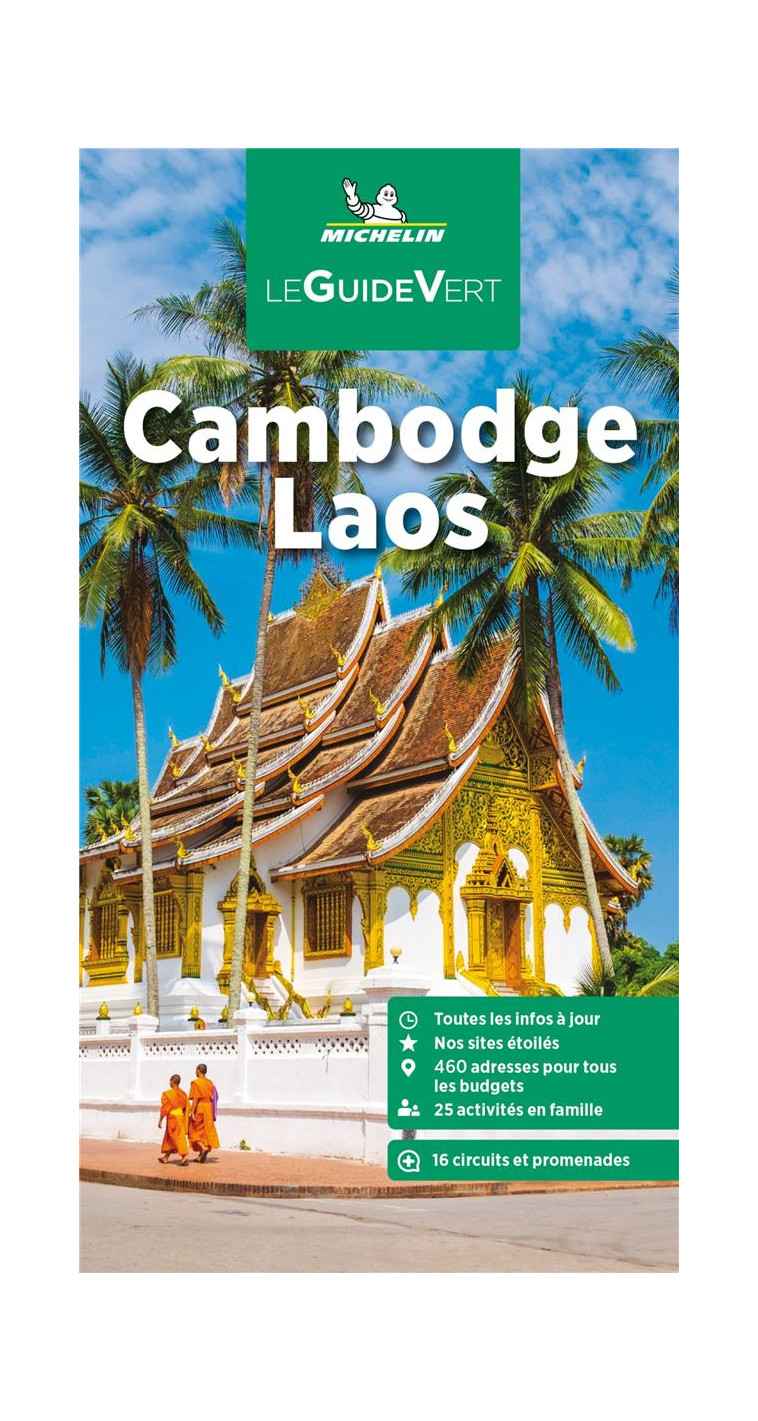 GUIDE VERT CAMBODGE LAOS MICHELIN - XXX - MICHELIN