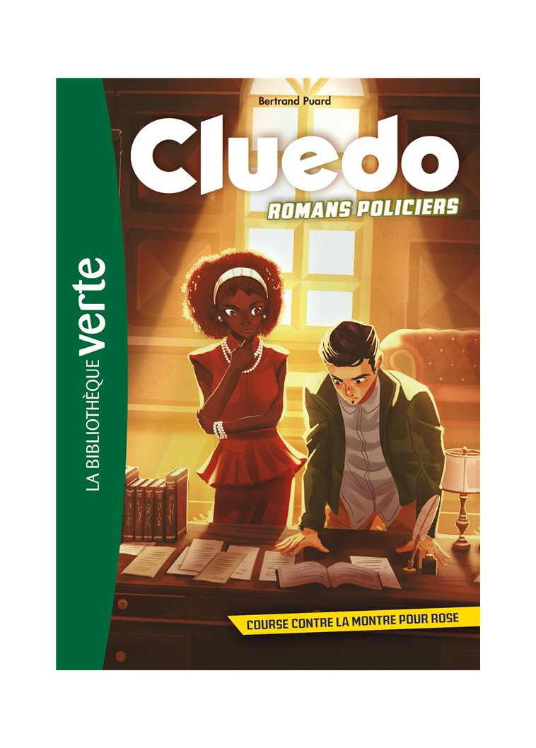 CLUEDO - T03 - CLUEDO ROMANS POLICIERS 03 - COURSE CONTRE LA MONTRE POUR ROSE - HASBRO - HACHETTE