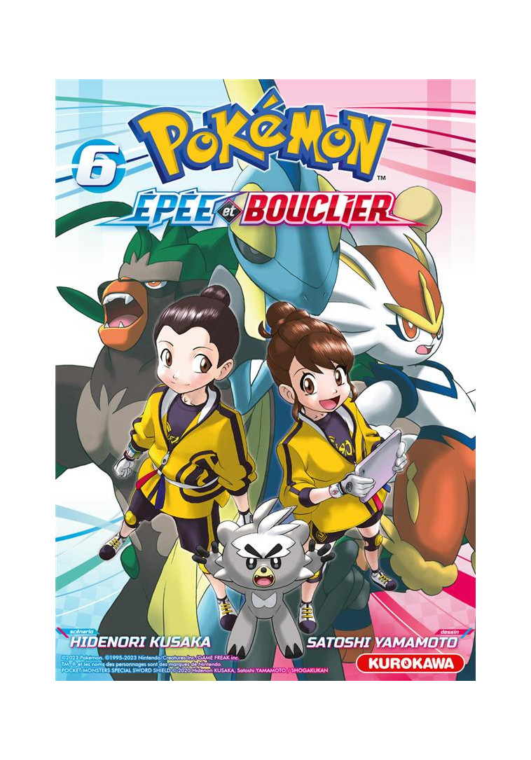 POKEMON EPEE ET BOUCLIER - TOME 6 - KUSAKA/YAMAMOTO - 48H BD