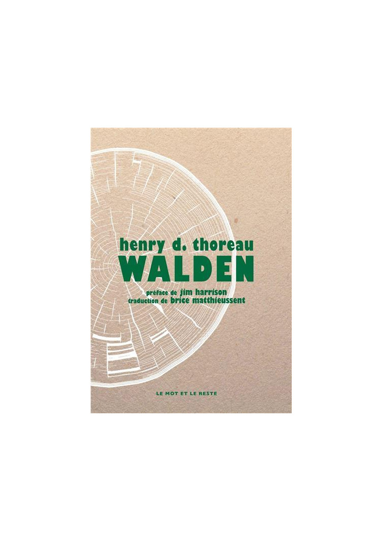 WALDEN - THOREAU/HARRISON - MOT ET LE RESTE