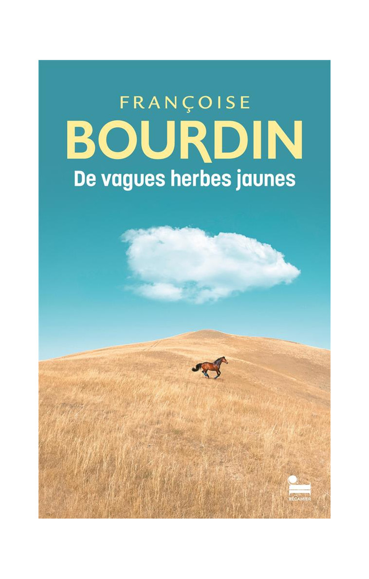 DE VAGUES HERBES JAUNES - BOURDIN FRANCOISE - RECAMIER