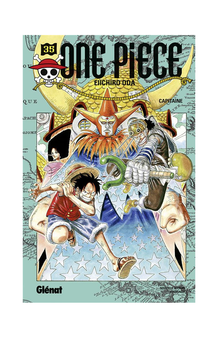 ONE PIECE - EDITION ORIGINALE - TOME 35 - CAPITAINE - ODA EIICHIRO - Glénat