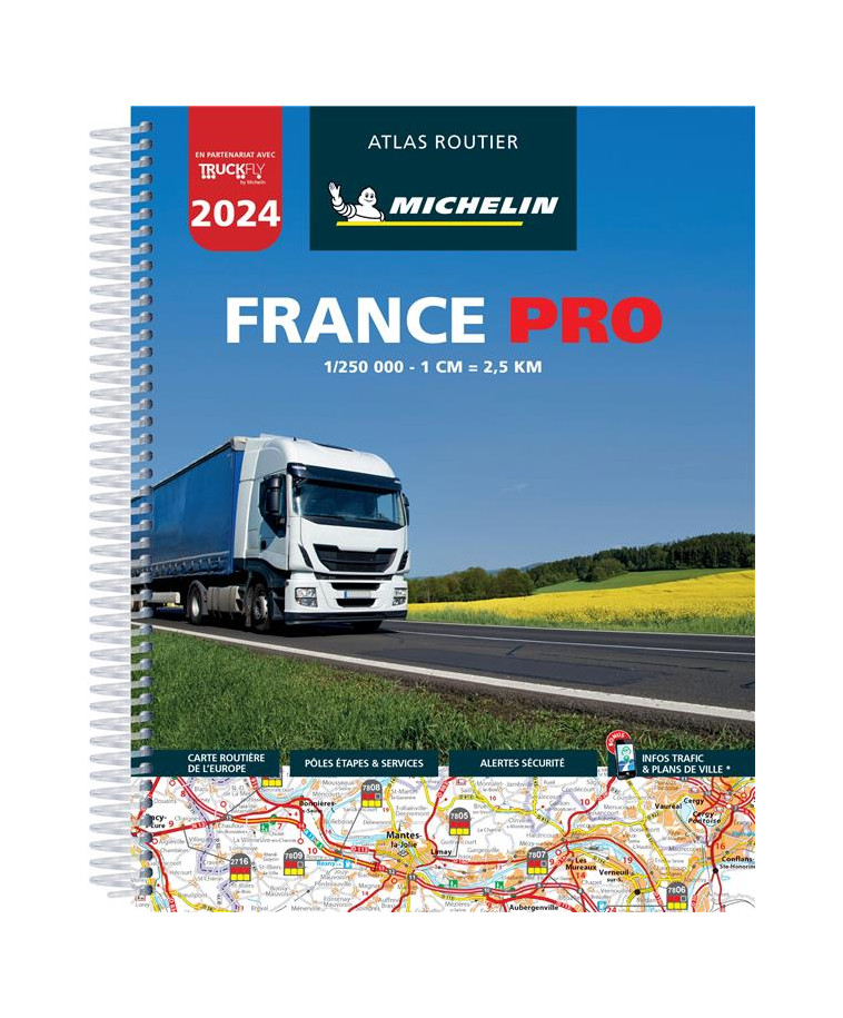 ATLAS ROUTIER FRANCE PRO 2024 MICHELIN - XXX - MICHELIN