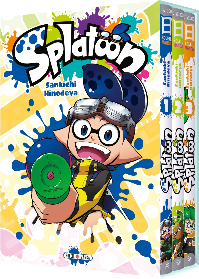 Splatoon - Coffret T01 A T03 - XXX - SOLEIL