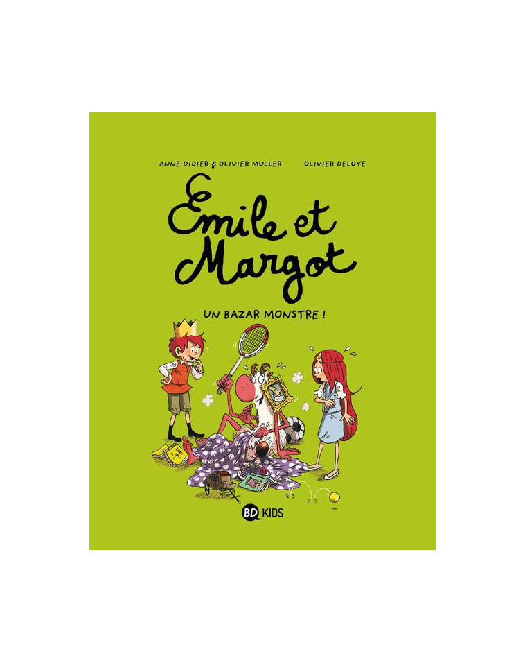 EMILE ET MARGOT, TOME 03 - UN BAZAR MONSTRE - DIDIER/MULLER/DELOYE - BD Kids