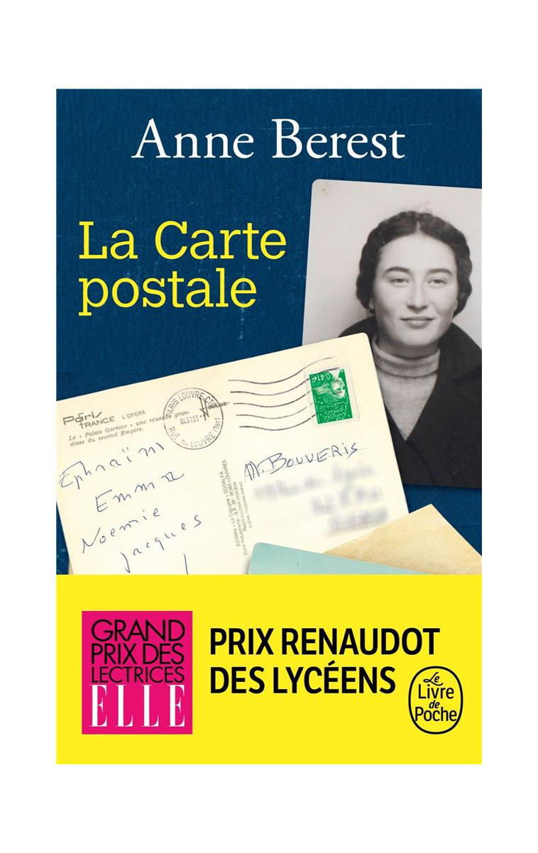 LA CARTE POSTALE - BEREST ANNE - NC