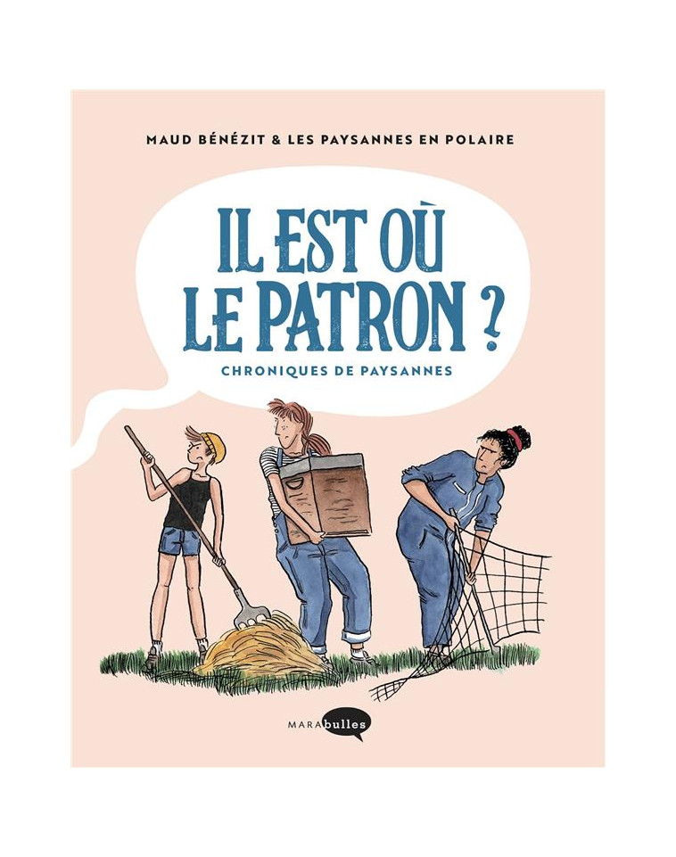 IL EST OU LE PATRON ? - CHRONIQUES DE PAYSANNES - MAUD BENEZIT - MARABOUT