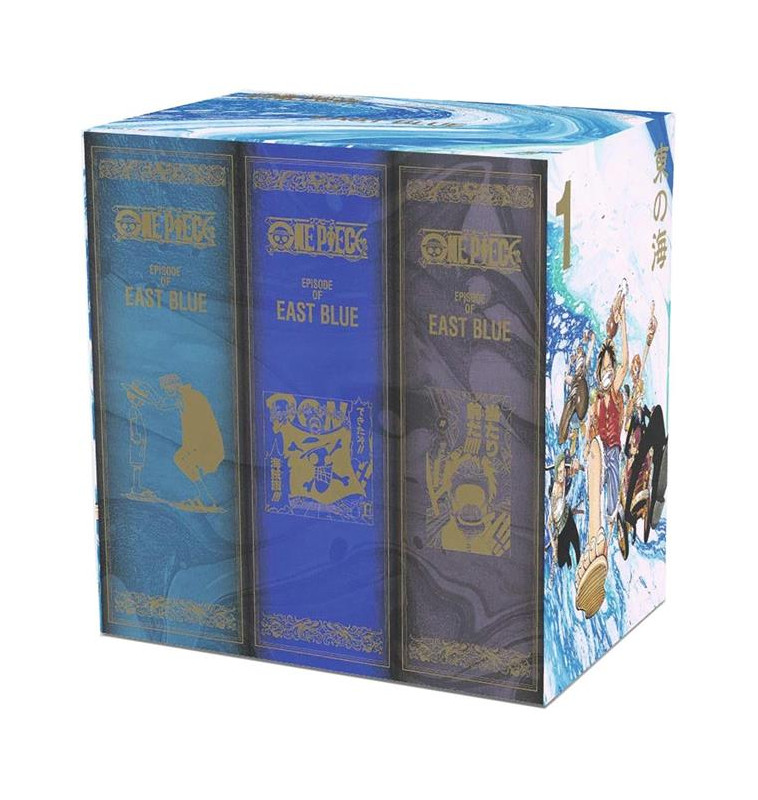 ONE PIECE : COFFRET VOL.1 : TOMES 1 A 12 : EAST BLUE - ODA, EIICHIRO - GLENAT