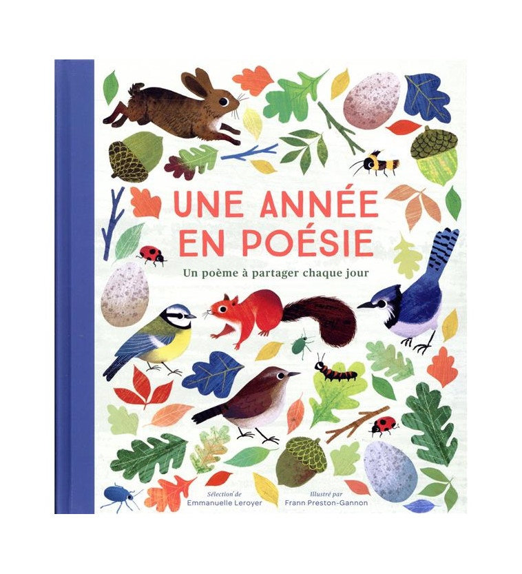 UNE ANNEE EN POESIE - UN POEME A PARTAGER CHAQUE JOUR - COLLECTIF - GALLIMARD