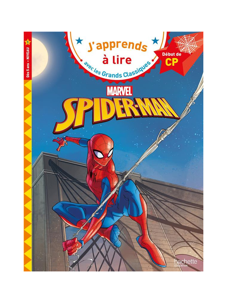 DISNEY MARVEL - SPIDER-MAN CP NIV. 1 - ALBERTIN ISABELLE - HACHETTE